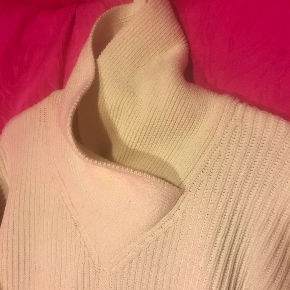 Milk cotton sweater
